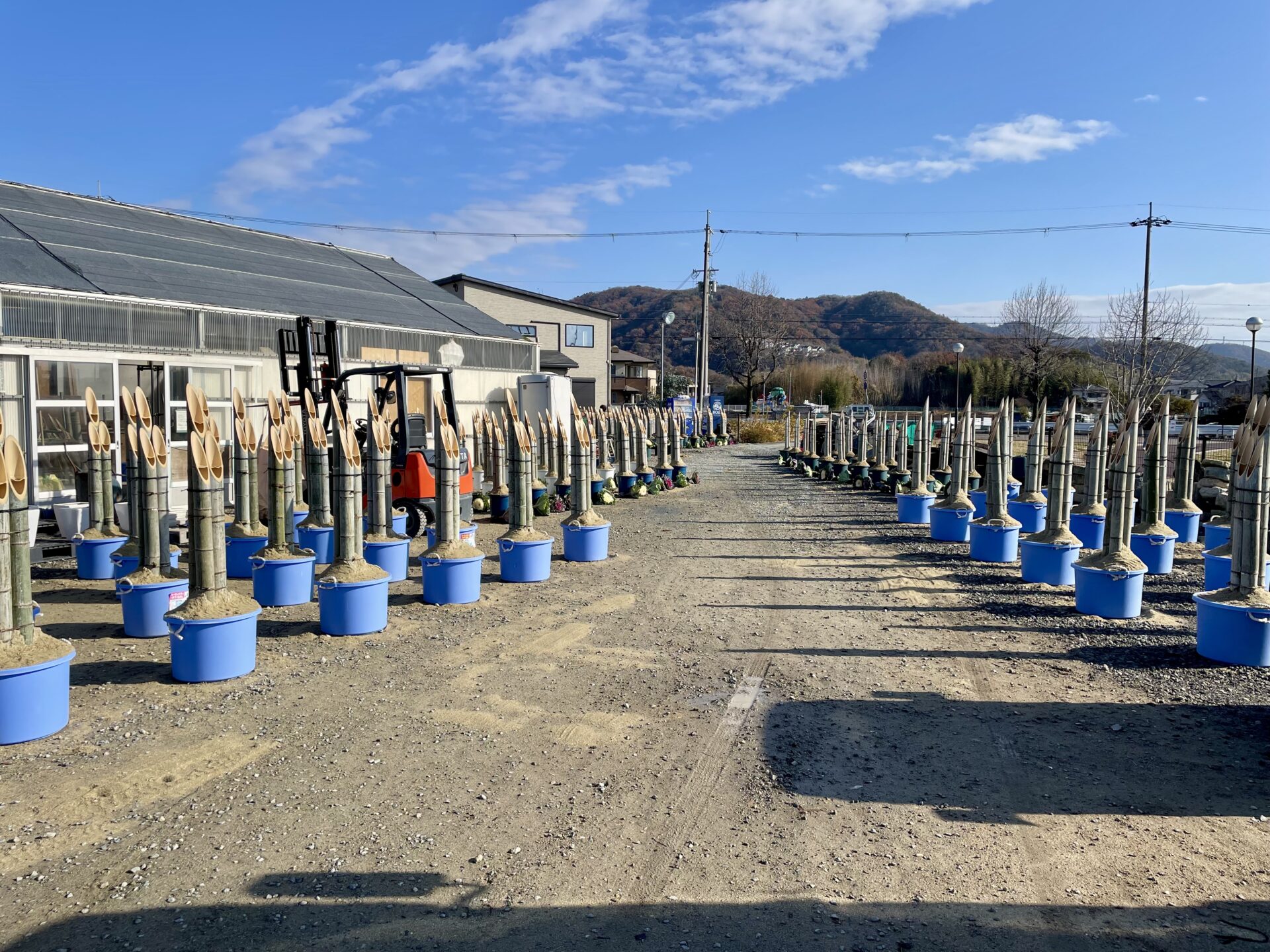 “Kadomatsu” in progress.　スライダー画像